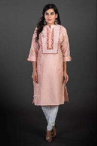 Embroidered Casual Kurti