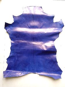 Blue Bonded Leather