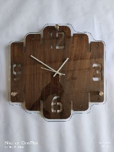 W2 Wooden Wall Clock