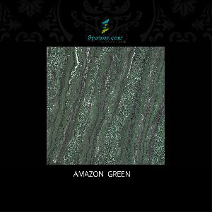 Amazon Dark Series Green Double Charge Vitrified Tiles