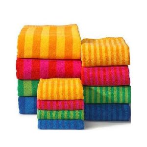 Striped Cotton Towels