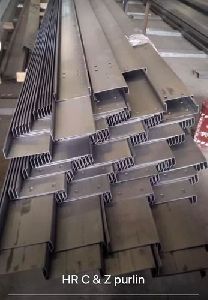 Galvanized Iron HR C and Z Purlin, for Construction