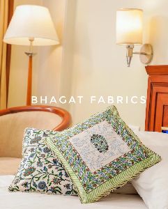 Mughal Green Bhuta Cushion Cover