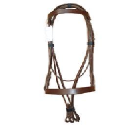 Article No. SI-330B Leather Bridles