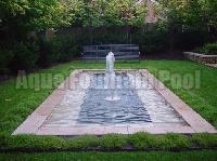 Polished Aluminium Rectangular Fountains, For Amusement Park, Garden, Outdoor, Public Attraction Places