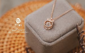 S925 Silver Necklace Jewelry - 18K Gold Plated