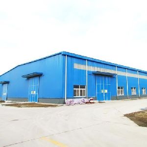 Mild Steel Prefabricated Factory Shed