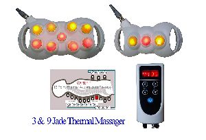Carefit 3/9 Ball Jade Manual Spine Infrared Thermal Massager
