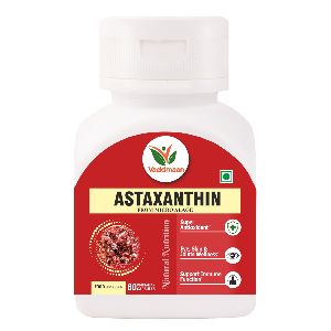 Vaddmaan Natural Astaxanthin vegetarian capsules from Microalgae | Super Antioxidant | (pack of 1)