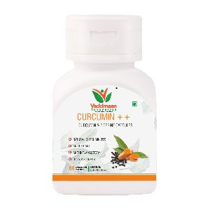 Vaddmaan Natural Strong Immunity Curcumin++ with Piperine Extract, 95% Curcuminoids – 60 Veg Capsules (1000 mg/serve) supplement for imm
