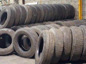 Used bus and truck tyre