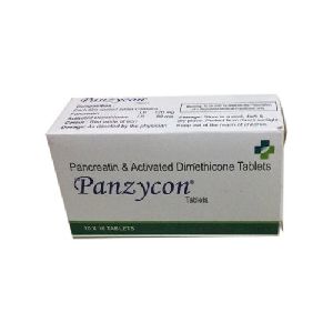 Pancreatin and Activated Dimethicone Tablet
