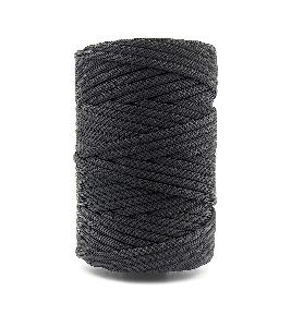 100mtr Black Braided Macrame PP Knot Threads