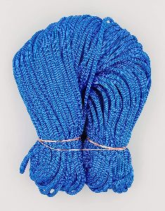 100mtr Blue Braided Macrame PP Knot Threads