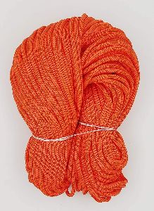 100mtr Orange Braided Macrame PP Knot Threads