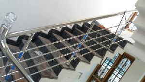 Stainless Steel Acrylic Stair Railing