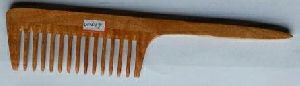 SW-017  	Handmade Shesham Wood Hair Comb