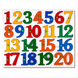 Wooden Numeric Puzzle