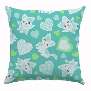 Cat Printed Cushion