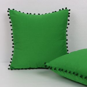 Pom Pom Cushion Cover