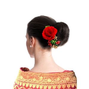 Boutique Bridal Rose Flower Hair Pin