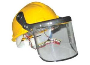 FACE SHIELD WITH HELMET