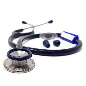 IndoSurgicals Silvery II-SS Stethoscope (Blue)
