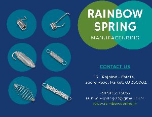 Industrial Spring Manufacturer: Rainbow Spring Manufacturer Ensures Best Performance of Your Machine
