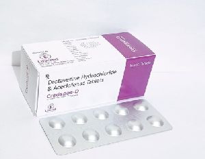Drotaverine Hydrochloride and Aceclofenac Tablets