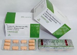 Nimesulide, Phenylephrine HCL, Cetirizine Dihydrochloride and Caffeine Tablets