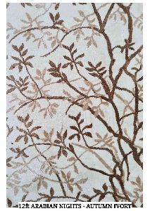 Autumn Ivory Silk Carpet