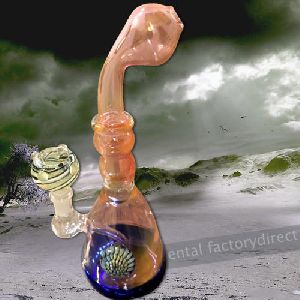 Gold Fumed Colored Bong