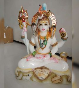 Lord Shiva statue and Shiv Parvati statue
