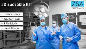 ZSA Hospital OT Disposable Gown Kit Manufacurer Supplier