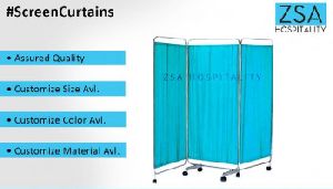 ZSA Hospital Bed Screen Curtain Manufacurer Supplier