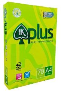 IK Plus Multi Purpose Copy Paper A4 80GSM/75GSM/70GSM