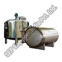 Metal Cylinder Shape Metallic 0-15bar 15-30bar Polished Industrial Pressure Vessel