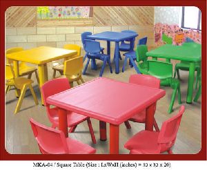 Multicolor Play School Furniture