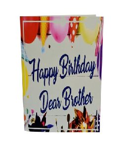 Musical Happy Birthday For My Best Brother Greeting Card