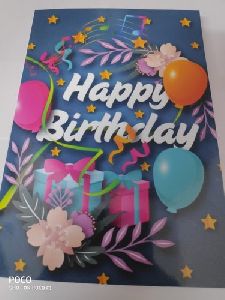 Musical Recordable Happy Birthday Greeting Card