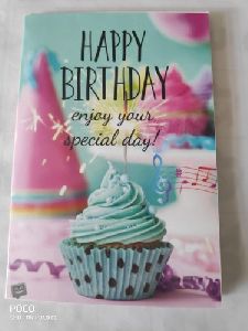 Musical Singing Recordable Voice Greeting  Card Happy Birthday To You