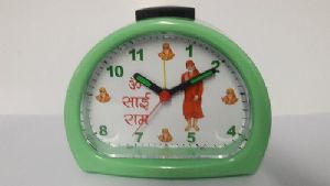 Sai Baba Chanting Morning Spiritual Alarm Table Clock For Gift
