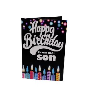 Sound Singing Happy Birthday Most Favourite Son Greeting Card