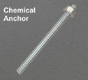 Polished Zinc Plated ICFS CHEMICAL ANCHOR STUD161000, For Industrial, Feature : High Quality