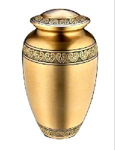 Golden Cremation Urn
