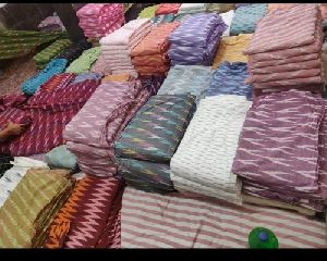 44 Inches Ikkat Cotton fabric