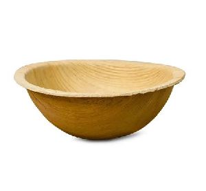 7 Inch Round Areca Leaf Bowl