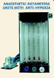 Anaesthetic Rotameters Units With Anti Hypoxia