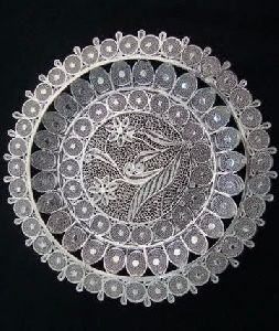 Silver Filigree Plate