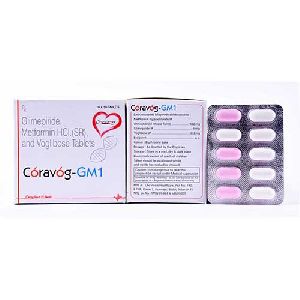 Glimepiride, Metformin hcl and Voglibose Tablets